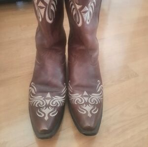 Santa Fe Western Cowboy Boots with Embroidery